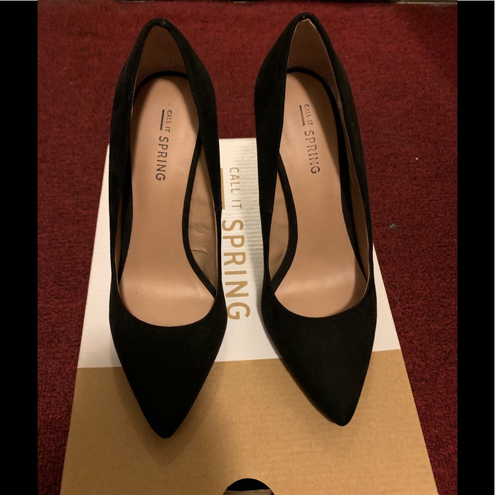 Black heels